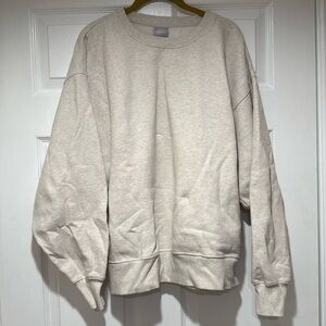 TNA Cozy AF Fleece cream Size 3 XL
